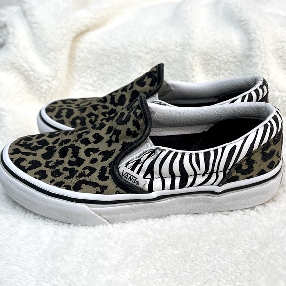Vans Other - Vans shoes | cheetah and zebra print